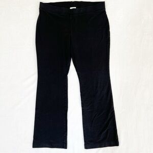 Pure J.Jill Bootcut Legging Pants Black Large Essential Minimalist